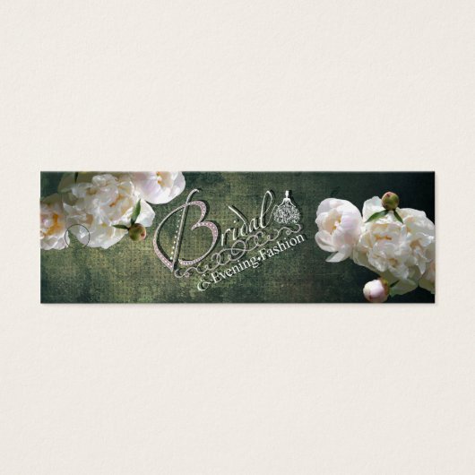 BRIDAL & AVOND MODE - Label koopwaar Mini Visitekaartjes (Voorkant)