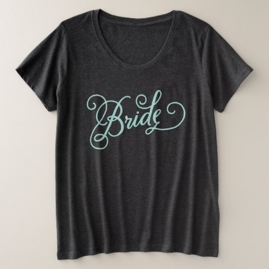 Bridal Bachelorette Wedding T-shirt (Design voorkant)
