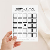 Bridal Bingo Kaart