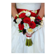 Bridal bouquet poster