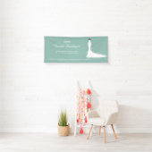 Bridal Boutique - Kies uw achtergrondkleur Spandoek (Insitu)