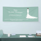 Bridal Boutique - Kies uw achtergrondkleur Spandoek (Beurs)