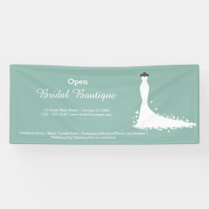 Bridal Boutique - Kies uw achtergrondkleur Spandoek