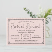  Bridal Brunch Bridal Shower Invitations Kaart (Staand voorkant)