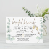 Bridal Brunch Shower Kaart (Staand voorkant)