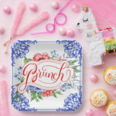 Bridal Brunch | Shower Papieren Bordje (Feest)