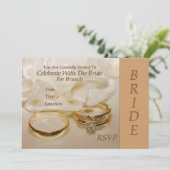 Bridal Brunch Uitnodiging (Staand voorkant)
