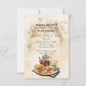 Bridal Brunch Wedding Shower Invitation (Devant)