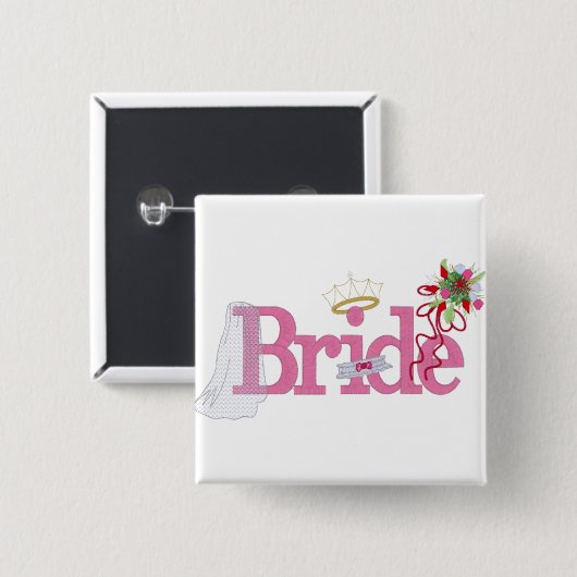 Bridal Button (Voorkant /achterkant)