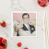  bridal Couple Servetten (Insitu)