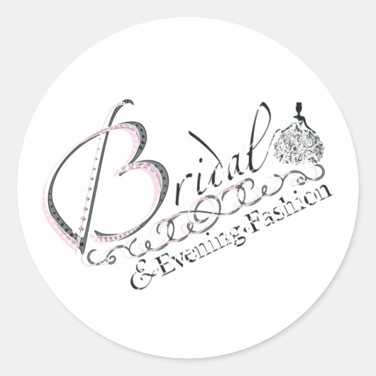 BRIDAL- EN GEAVANCEERDE MODE - Sticker (Voorkant)