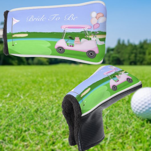 Bridal Golf Cart Bruid te zijn Golfheadcover