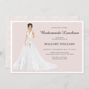 Bridal Gown Invitation Kaart