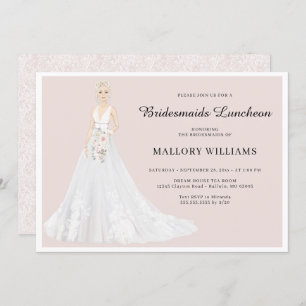 Bridal Gown Invitation Kaart