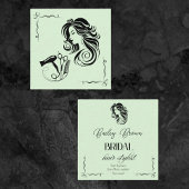Bridal Haarstylist Vierkante Visitekaartje