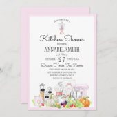 Bridal Kitchen Shower Kaart (Voorkant / Achterkant)
