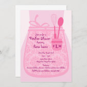 Bridal Kitchen Shower Party - Uitnodiging (Voorkant / Achterkant)