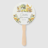 Bridal Lemon Tea Party  Foto Handwaaier (Voorkant)
