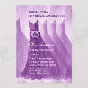 Bridal Luncheon bridesmaïdbedden Kaart