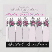 Bridal Luncheon Kaart (Voorkant / Achterkant)