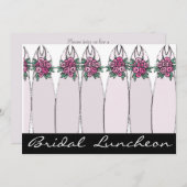 Bridal Luncheon Kaart (Voorkant / Achterkant)