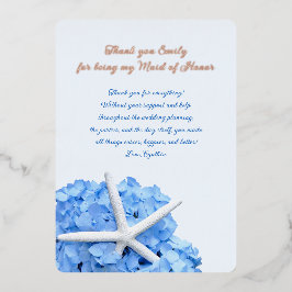 Bridal Partij Dank u de Kaarten van het Bericht va