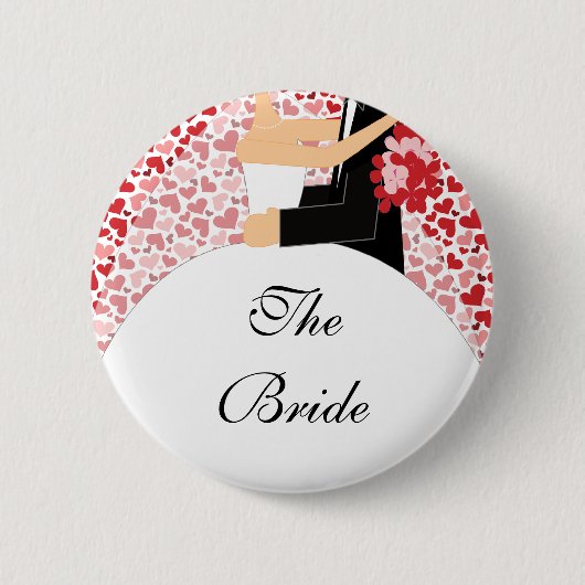 Bridal Party Bride to be Button / Pin (Voorkant)