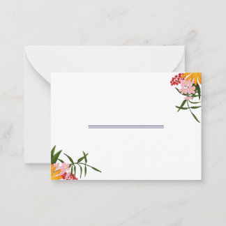 Bridal Party proposal Kaart Notitiekaartje