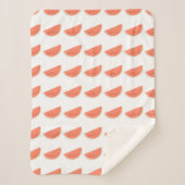 Bridal Party Watermelon Slices Sherpa Deken (Voorkant)