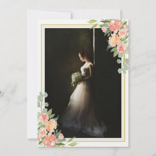 Bridal Portrait Floral Foto Keepslag Wedding