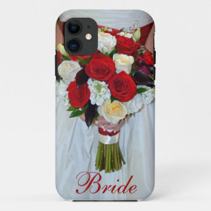 Bridal roos bouquet iphone 5 hoesje
