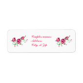 Bridal Roos Labels (Voorkant)