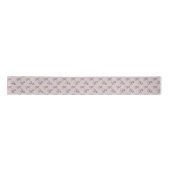 Bridal roze Waterverf en vogels op roze Lint (Voorkant)