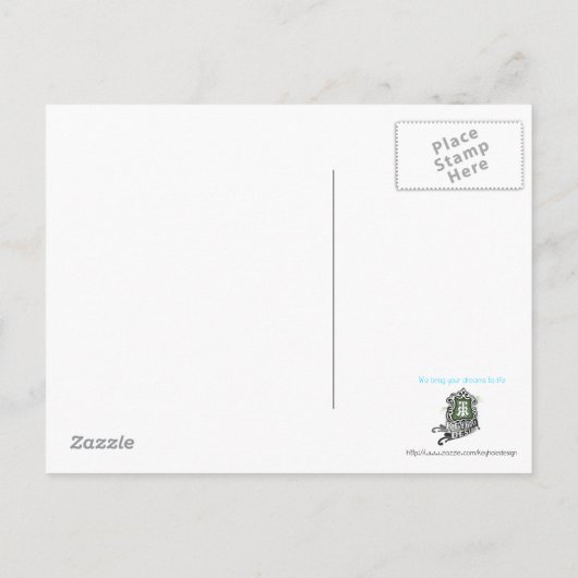 Bridal Shower blue invitation (Dos)