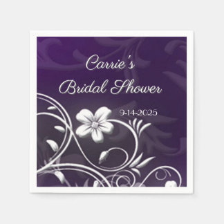 Bridal Shower custom party coasters Servet