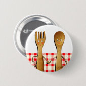 Bridal Shower Favors Ronde Button 5,7 Cm (Voorkant /achterkant)