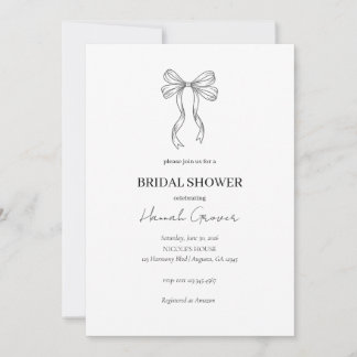 Bridal Shower Invitation