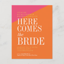 Bridal Shower Invitation Briefkaart