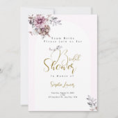 Bridal Shower Invitation Card (Devant)