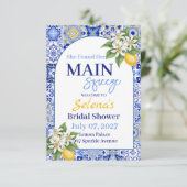 Bridal Shower Invitation Card (Debout devant)