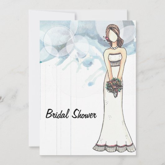 Bridal Shower Invitation Card Kaart (Voorkant)