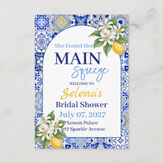 Bridal Shower Invitation Card Kaart