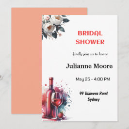 Bridal Shower Invitation Card Kaart