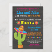 Bridal Shower Invitation- Couples, Fiesta Kaart (Voorkant)