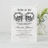 Bridal Shower Invitation Kaart (Staand voorkant)