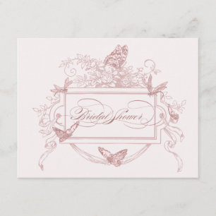 BRIDAL SHOWER INVITATION KAART