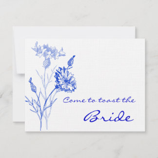 BRIDAL SHOWER INVITATION KAART