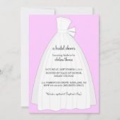 Bridal Shower Invitation {Licht Roze} Kaart (Voorkant)