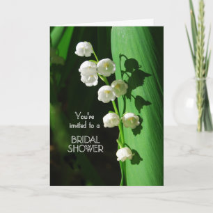Bridal Shower Invitation Lily van de Valley