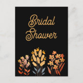 Bridal shower invitation postcards (Devant)
